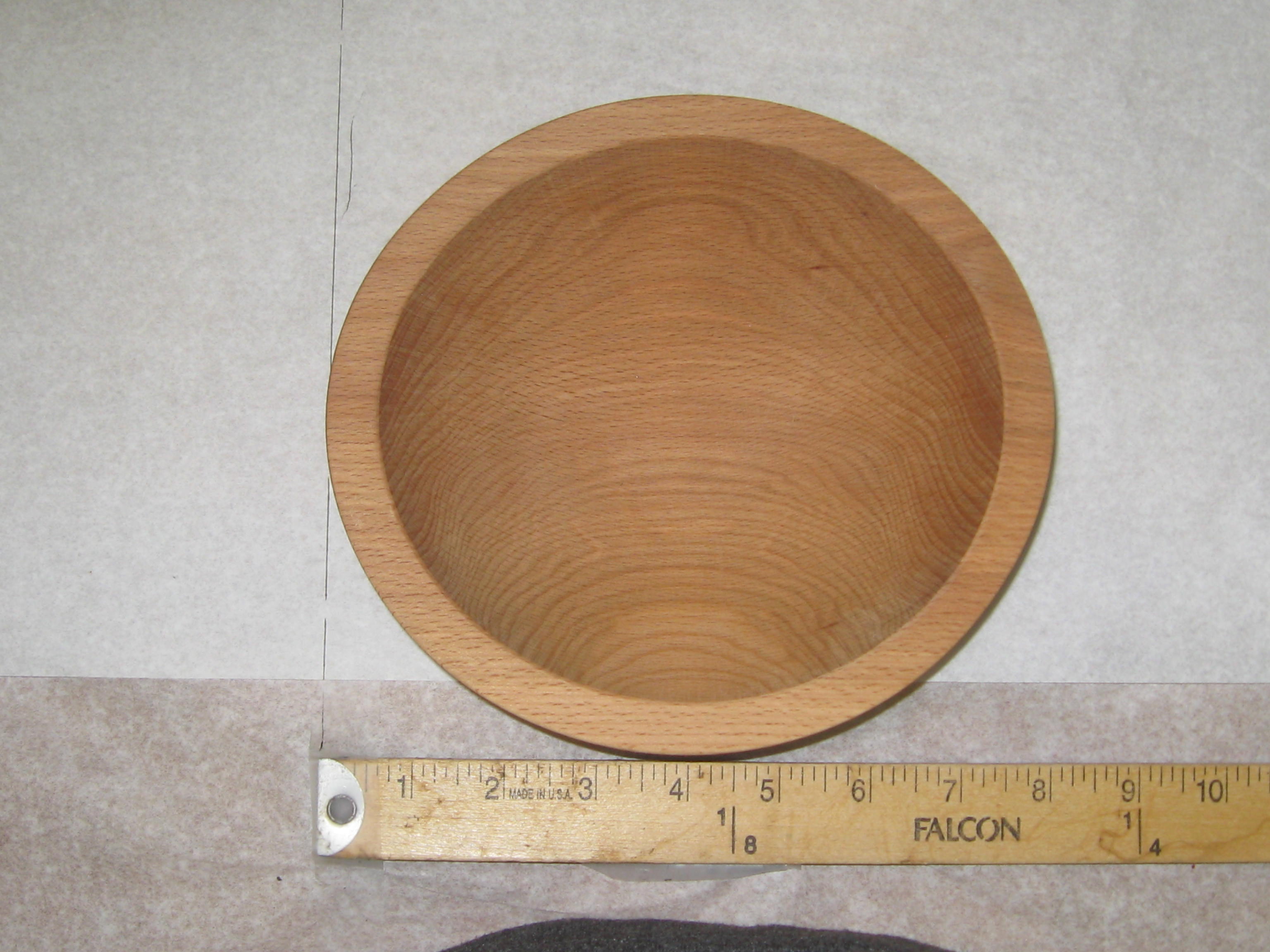 8" BEECH BOWL (1st Quality) - Click Image to Close